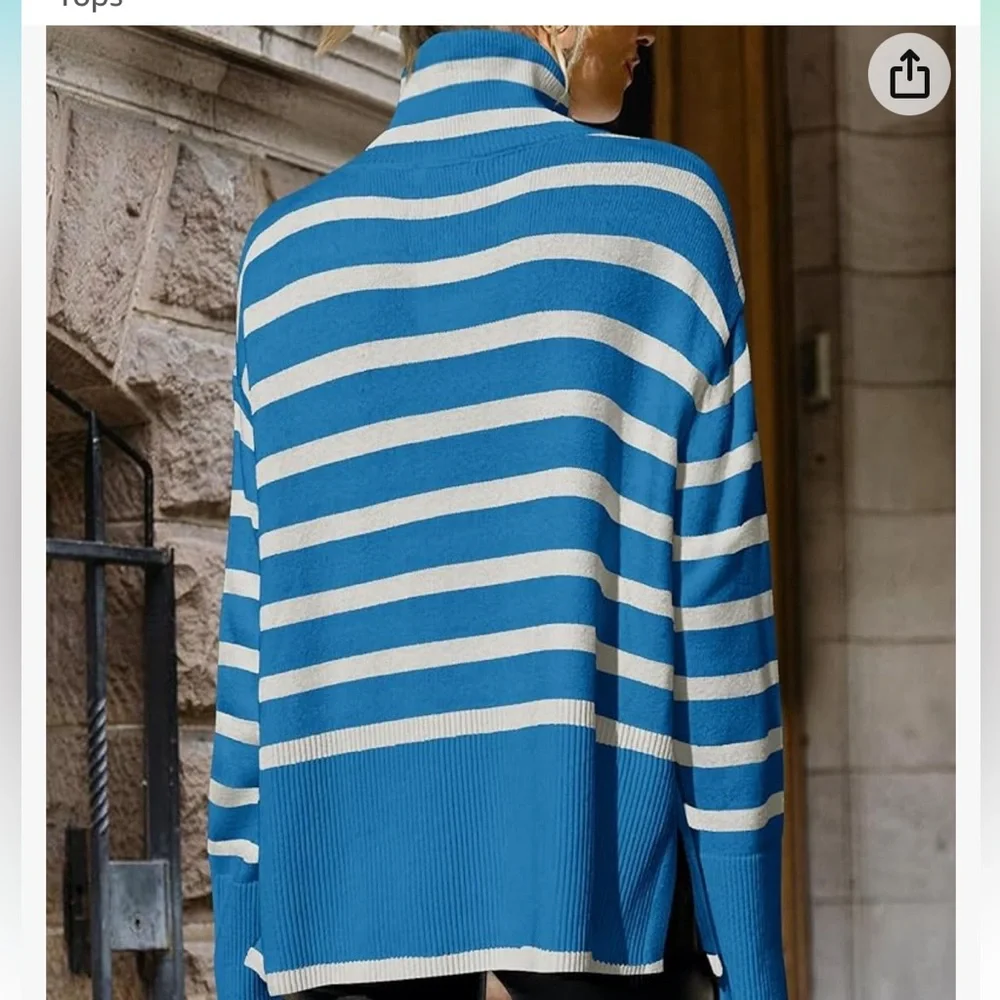 NWT Zesica Fall Mock Neck Sweater - Picture 3 of 11